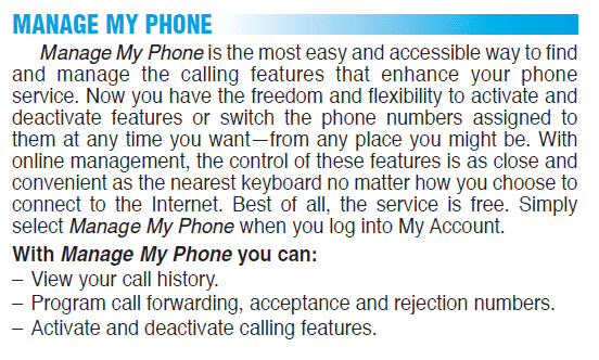Manage My Phone