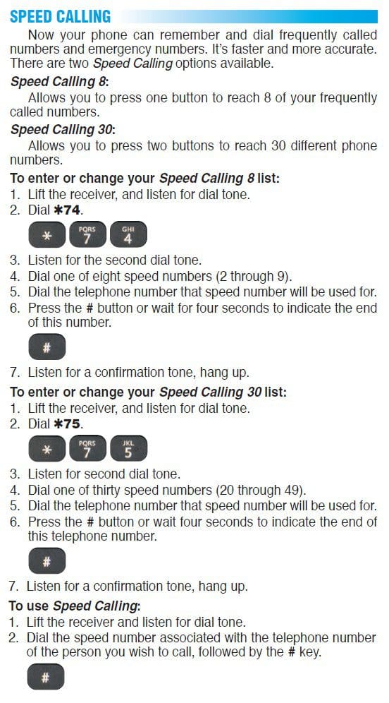 Speed Calling?