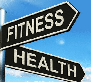 street sign Fitness and Health