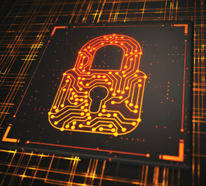 digital security lock icon