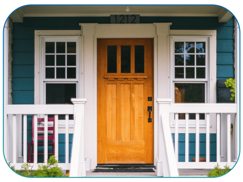 Front door