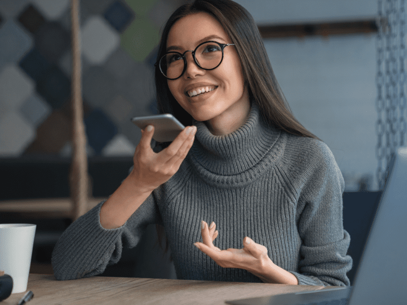 Woman on the phone