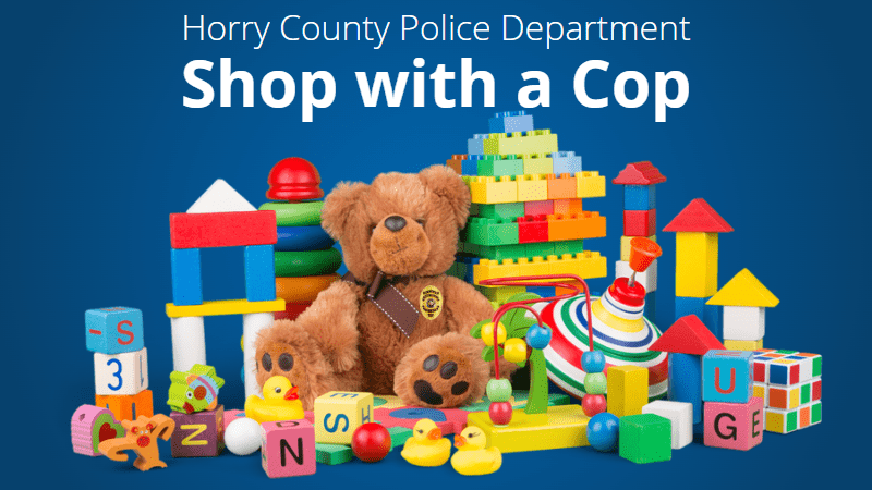 Shop with a Cop banner