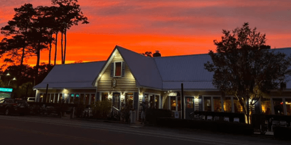 Front view of Lee's Inlet Kitchen, which has been in operation since 1948