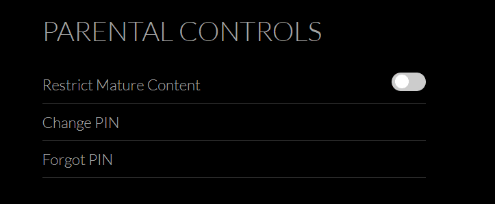 Parental Controls