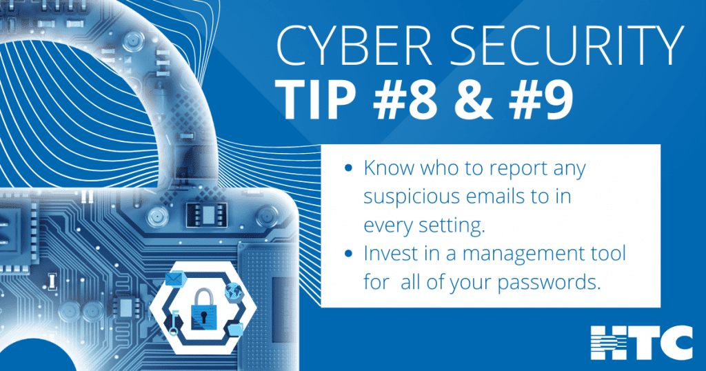 Cyber security tip
