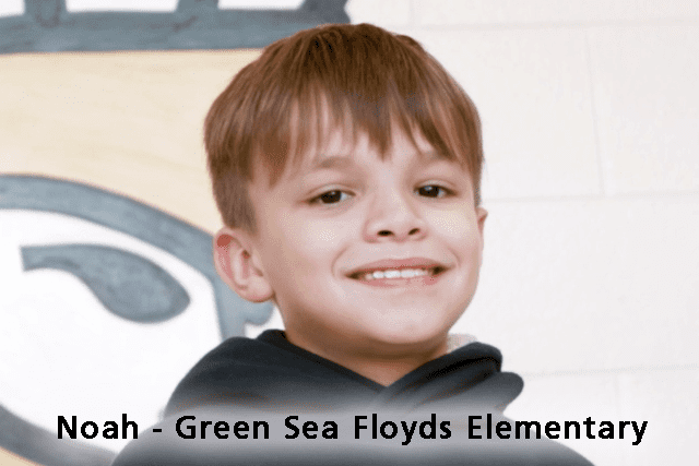 Noah - Green Sea Floyds Elementary School