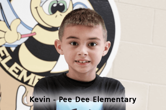 Kevin - Pee Dee Elementary School