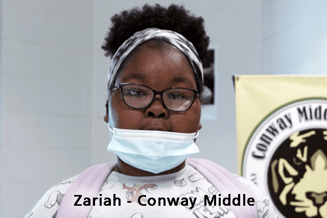 Zariah - Conway Middle School