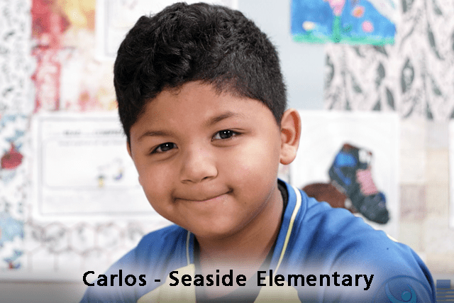 Carlos - Seaside Elementary School