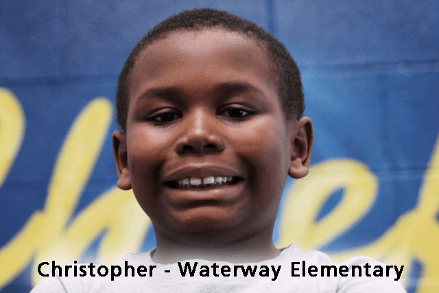 Christopher - Waterway Elementary School