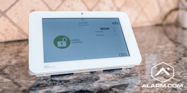HTC Alarm.com security panel