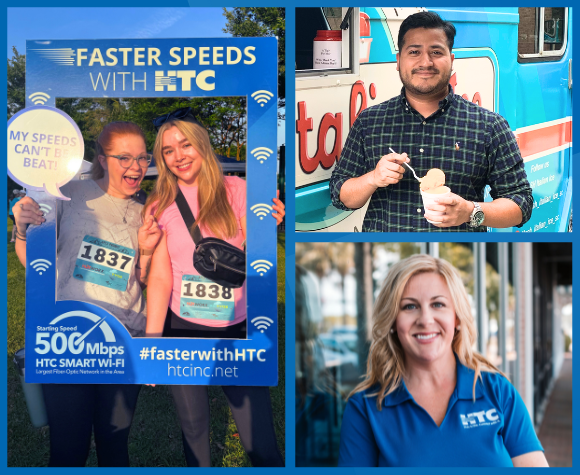 Collage of HTC employees