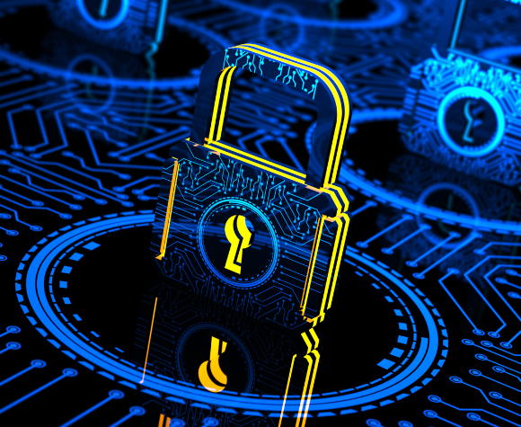 neon cyber lock
