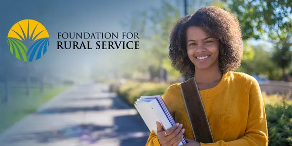 young woman on college campus