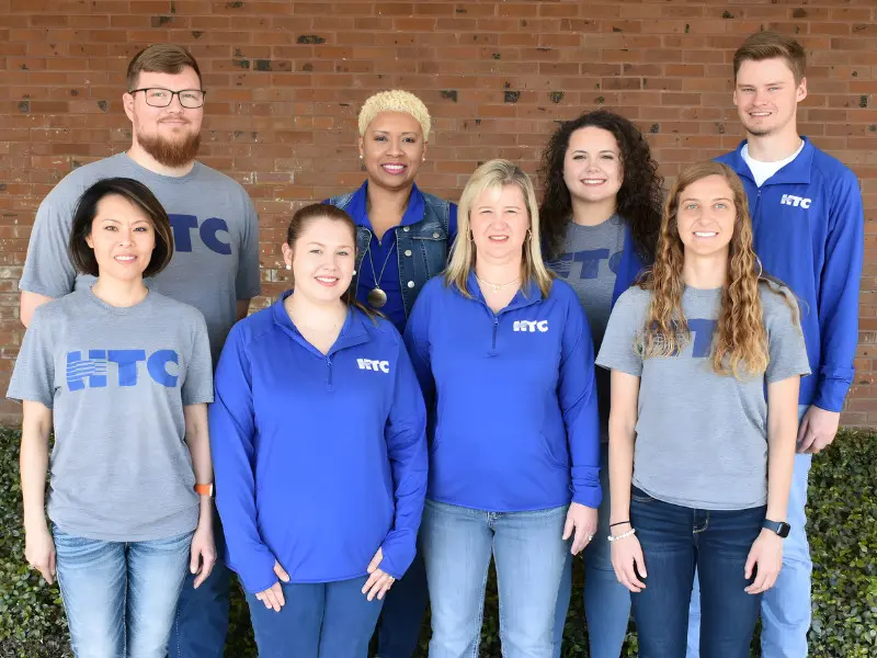 HTC employees celebrating Jeans Day