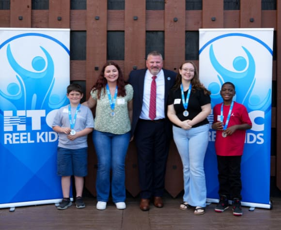 2026 REEL Kids with HTC CEO Carlton Lewis