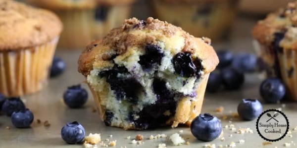 blueberry muffins