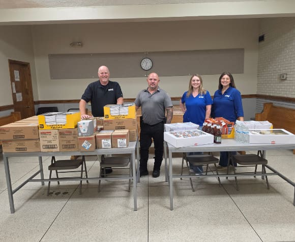 Back-to-school item donation