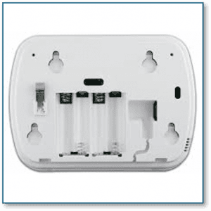 keypad back to dsc battery