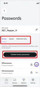plume home create password
